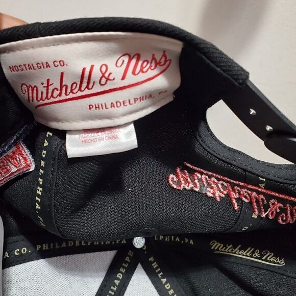 Chicago Bulls Draft 1996 Shadow Mitchell & Ness Hat Snapback Cap NWT - Picture 7 of 10